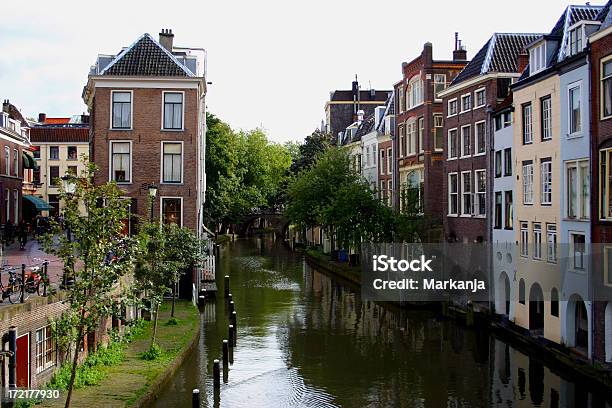 Canale Di Utrecht - Fotografie stock e altre immagini di Utrecht - Utrecht, Canale, Cittadina