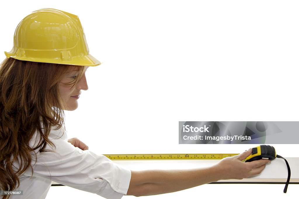 Mulher Trabalhador da Construção Civil - Royalty-free 20-29 Anos Foto de stock
