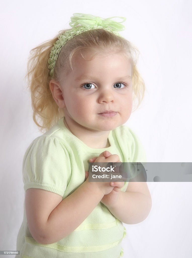 Ragazza in verde - Foto stock royalty-free di Accendere (col fuoco)