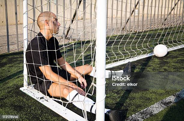 Lost Game Stock Photo - Download Image Now - Soccer, Tired, Goalie