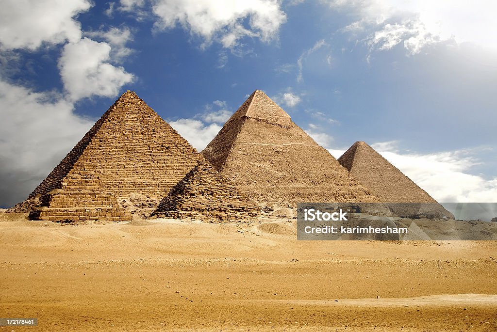 Egiptologia - Foto de stock de Pirâmide - Estrutura construída royalty-free