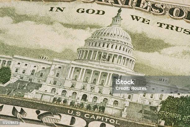 Nas Capitol Dom Na Dolarówka - zdjęcia stockowe i więcej obrazów Kapitol - Capitol Hill - Kapitol - Capitol Hill, Banknot USA, USA