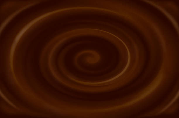 Crema di cioccolato Turbine - foto stock