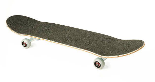 Skateboard Skateboard isolated on white skateboarding stock pictures, royalty-free photos & images