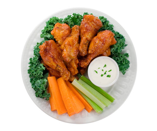 istock Plate of Hot Wings 172178661