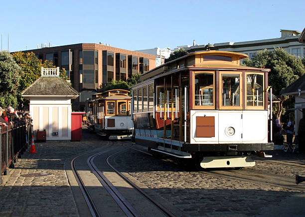 istock Cable Cars At Turnaround Station, San Francisco 172178893