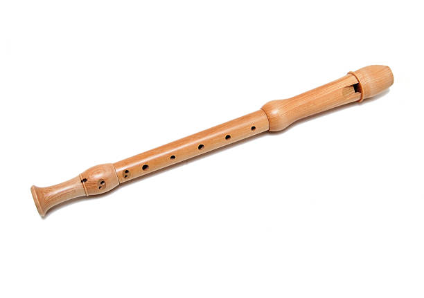 istock Wooden Recorder Isolated on White 172178901
