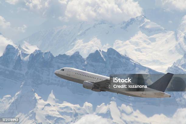 Alp Flight Stock Photo - Download Image Now - Aerospace Industry, Air Vehicle, Aircraft Wing