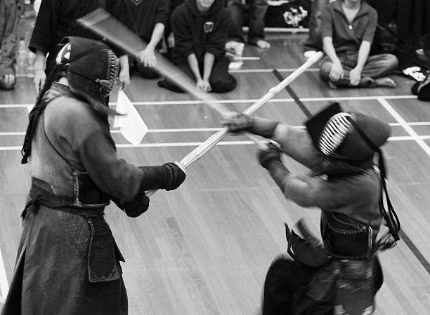 Kendo Tournament stock photo