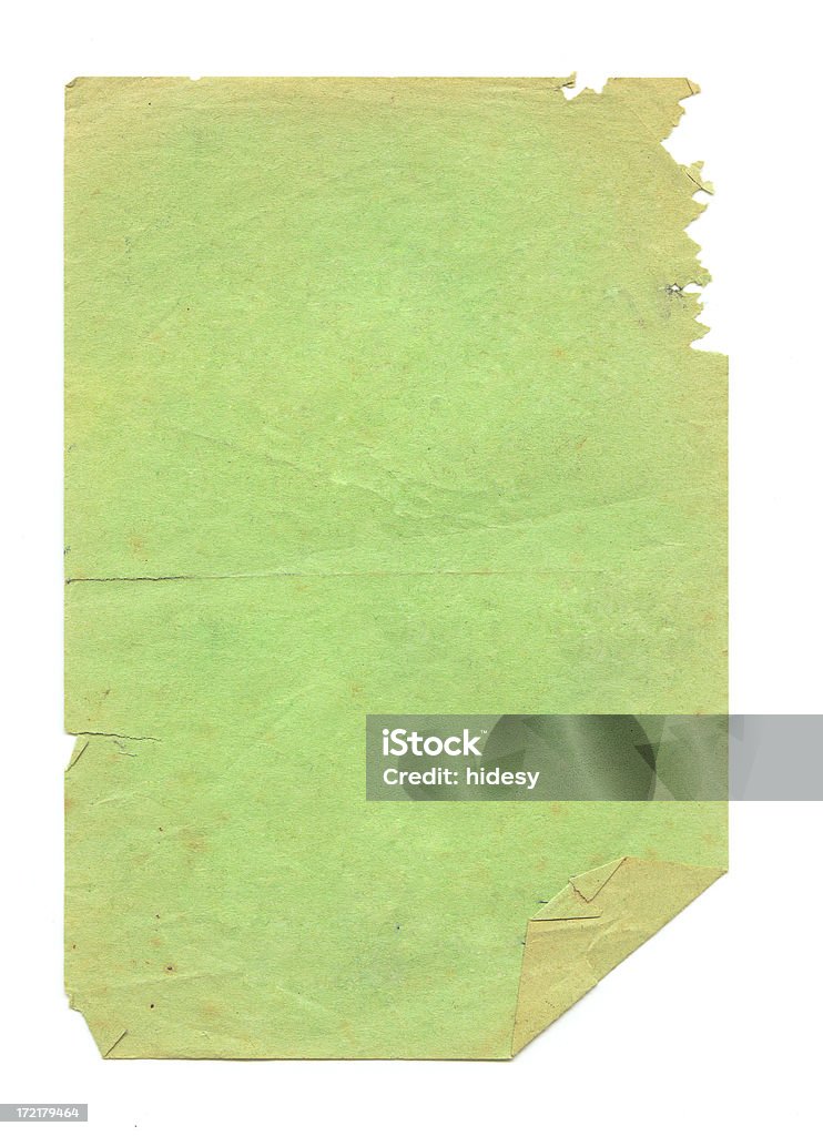 Verde grunge carta - Foto stock royalty-free di Carta