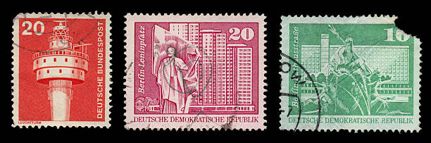 istock Vintage Stamps Germany 02 172179493
