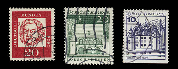 istock Vintage Stamps Germany 03 172179507