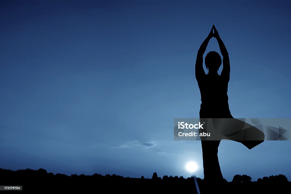 Luar de ioga - Foto de stock de Yoga royalty-free