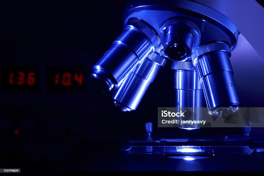 Mikroskop#3 - Lizenzfrei Analysieren Stock-Foto