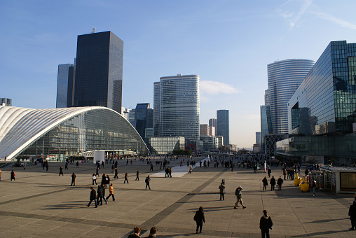 Paris, La Defense.  