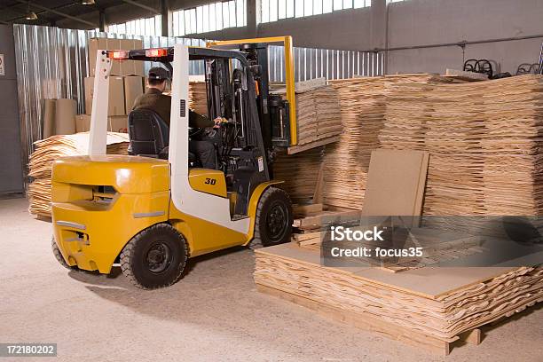 Forklift Stock Photo - Download Image Now - Business, Checklist, Distribution Warehouse