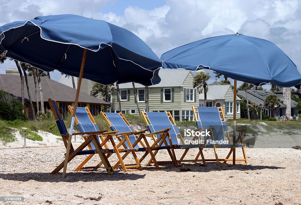 Chaises de plage - Photo de Arranger libre de droits