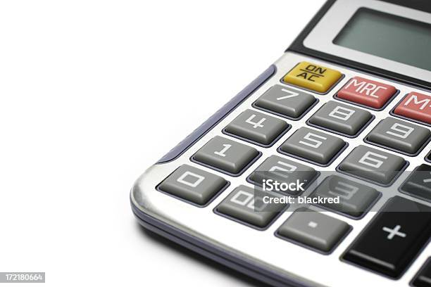 Foto de Calculadora e mais fotos de stock de Branco - Branco, Calculadora, Equipamento