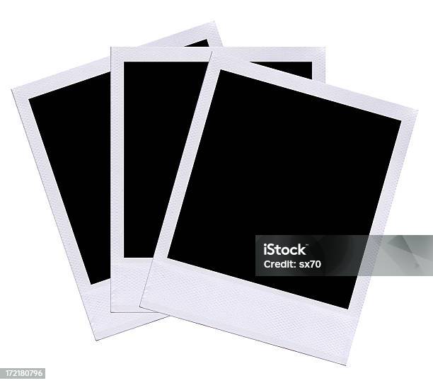 Polaroid Films Stock Photo - Download Image Now - Instant Print Transfer, Three Objects, Black Color