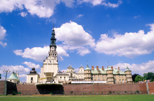 The Jasna Gora sanctuary in Czestochowa is the home of the Black Virgin. It is the most important pilgrimage place in Poland.