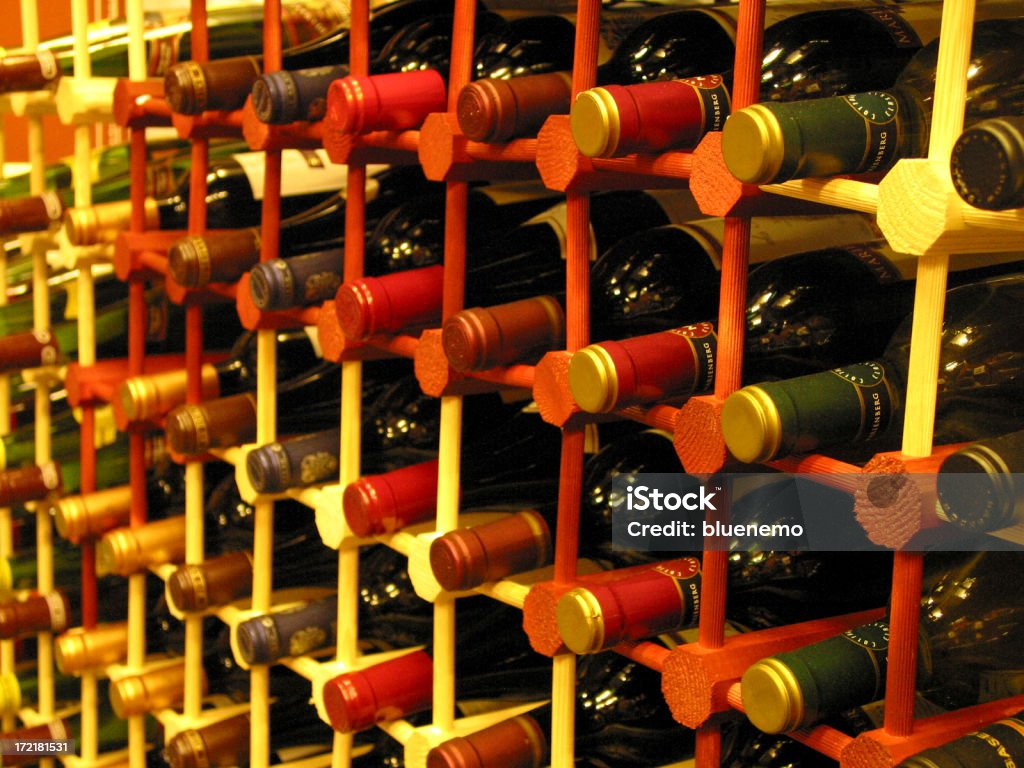 Rack of Wein - Lizenzfrei 2000-2009 Stock-Foto