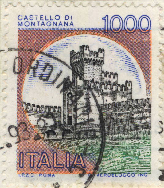 STAMPS-Italia 1000 stock photo