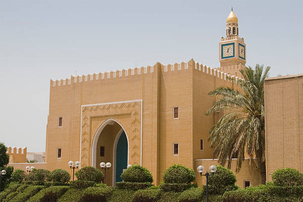 Sief Palace, Kuwait city stock photo