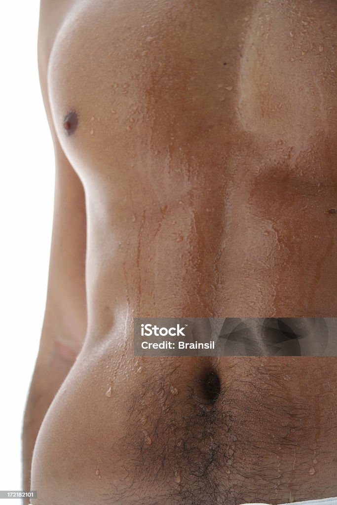 Homem corpo - Royalty-free Abdómen Foto de stock