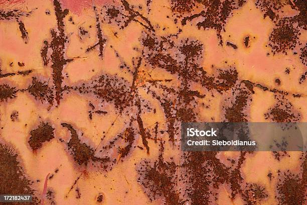 Rusted And Scratched Metal Stock Photo - Download Image Now - Abstract, Aging Process, Architecture