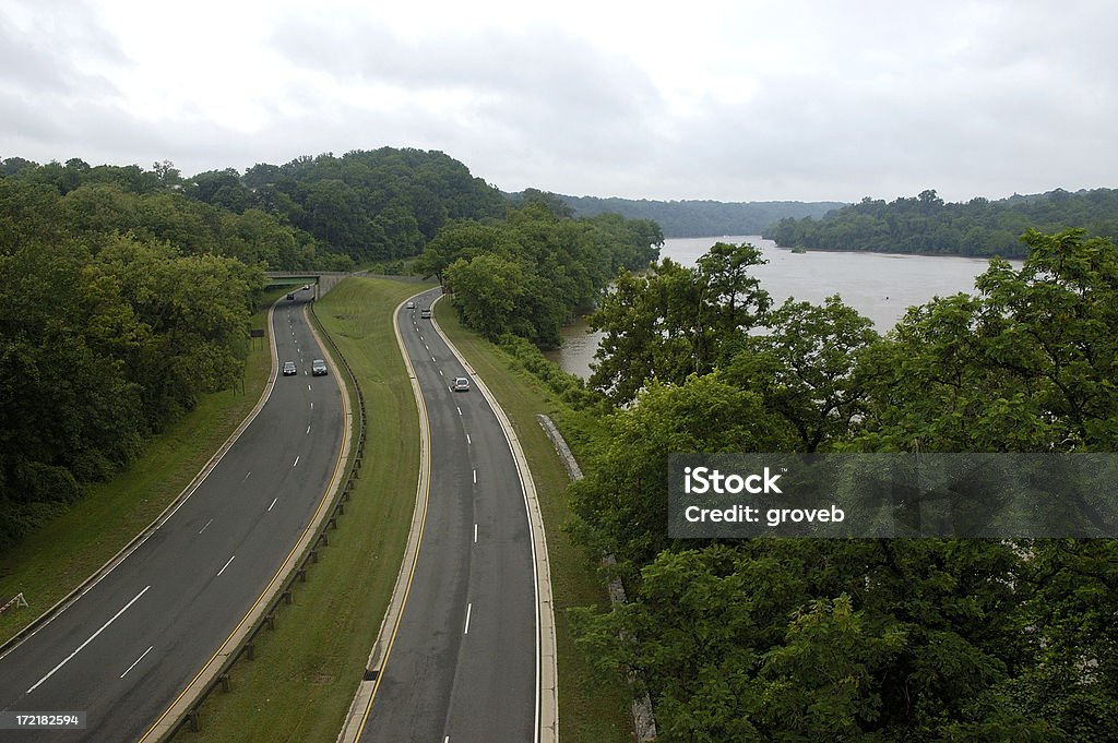 George Washington Parkway - Lizenzfrei Georgetown - Washington DC Stock-Foto