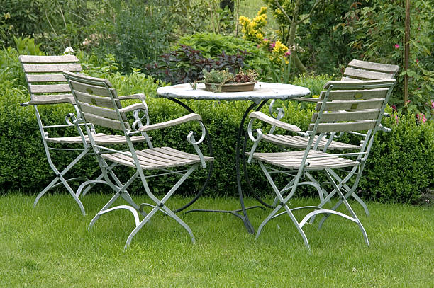 istock Romantic garden furniture 172182928