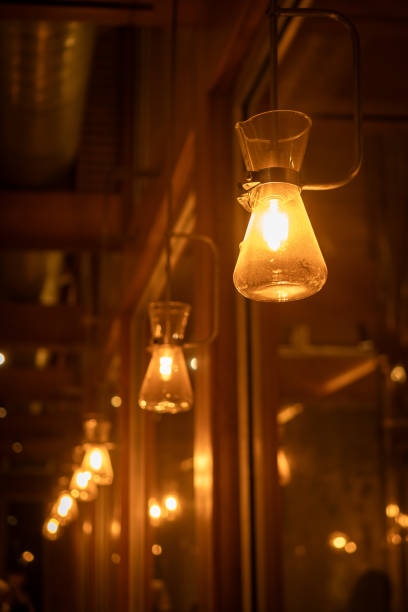 classic light bulb stock photo