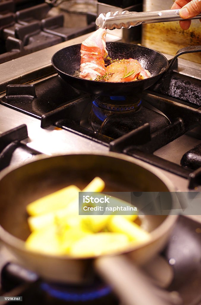 Poulet frit à la poêle - Photo de Aliment libre de droits