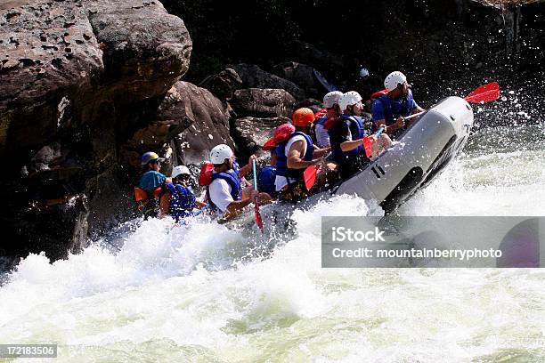 White Water Adventure Stock Photo - Download Image Now - Vacations, Rafting, Adventure