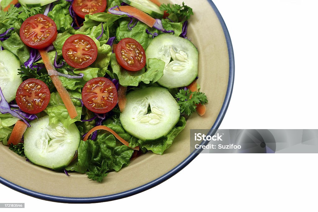 Salada fresca - Foto de stock de Alface royalty-free