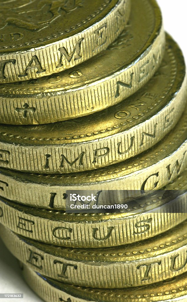 Pièces de monnaie - Photo de Pièce d'1 livre sterling libre de droits