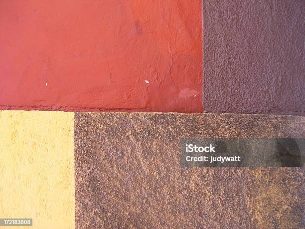 Bemalte Wand Mexiko Stockfoto und mehr Bilder von Abstrakt - Abstrakt, Architektur, Braun