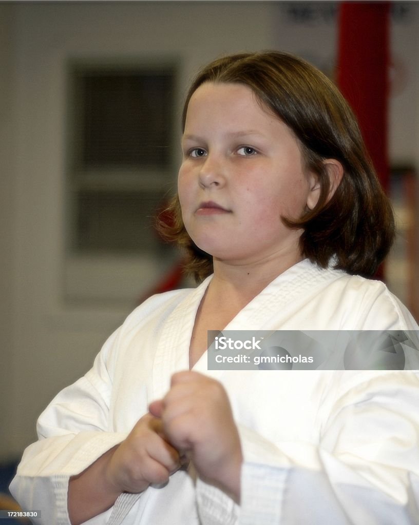 Karate chica - Foto de stock de Acoso escolar libre de derechos