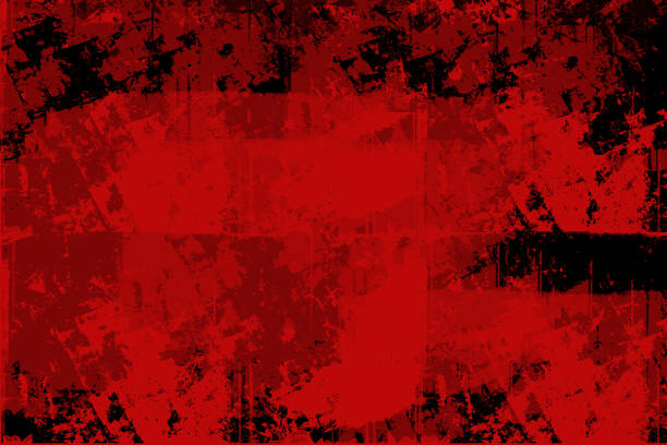 istock Abstract - Grunge Background  - Red and Black 172183841