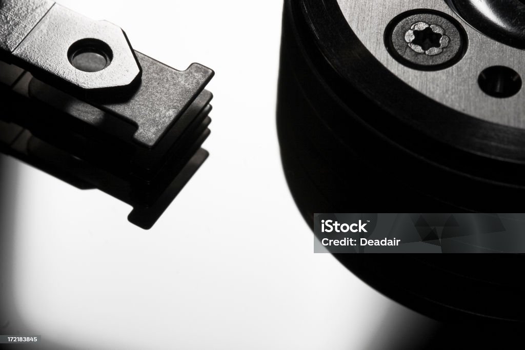 Hard Drive at an Angle  Backgrounds Stock Photo