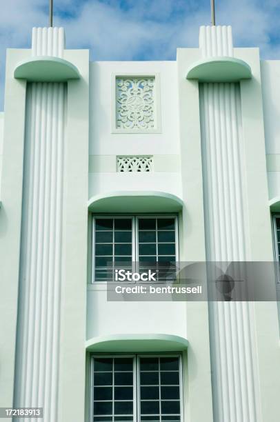 Miami Beach House Stock Photo - Download Image Now - Apartment, Architecture, Art Deco