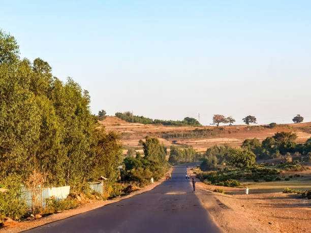 istock Driving down a country road in Ethiopia 1721840820