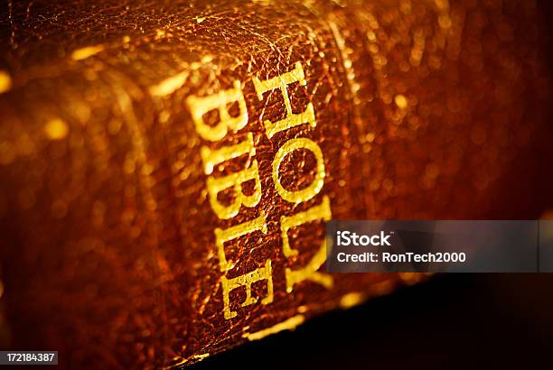 Bible Closeup Stock Photo - Download Image Now - Aging Process, Antique, Bible