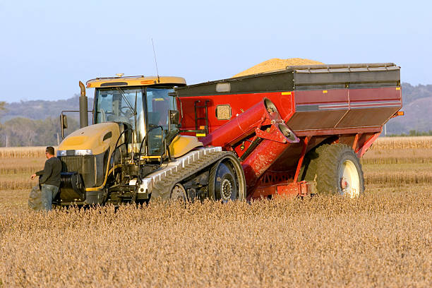 Tractor stock photo