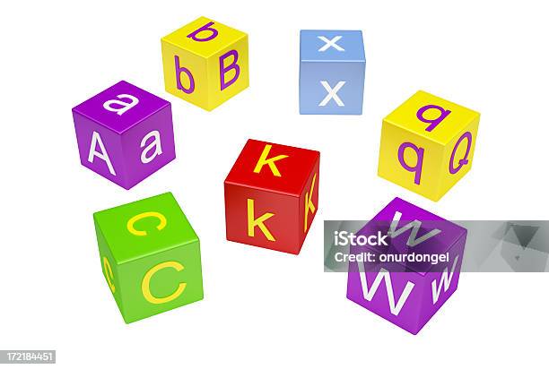 Lettera Di Blocco - Fotografie stock e altre immagini di A forma di blocco - A forma di blocco, Alfabeto, Attrezzatura