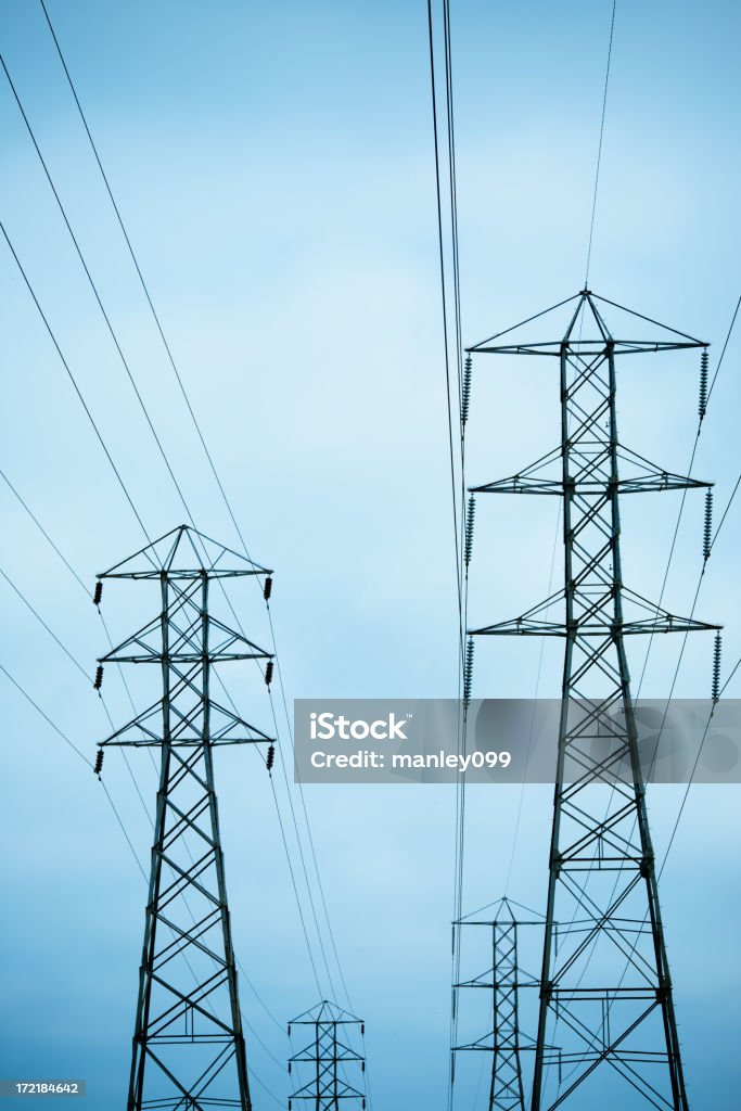 Elektrische Towers - Lizenzfrei Bauwerk Stock-Foto