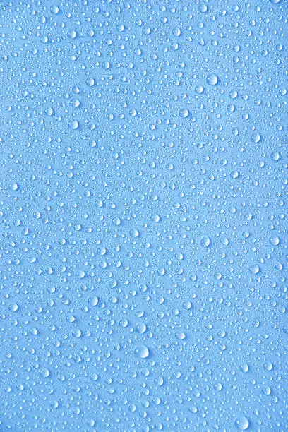 Beads of rain. High resolution