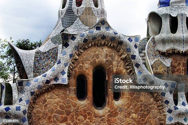 Parc Guell Von Gaudi Barcelona Spanien Stockfoto und mehr Bilder von Antonio Gaudi - Antonio Gaudi, Architektur, Außenaufnahme von Gebäuden