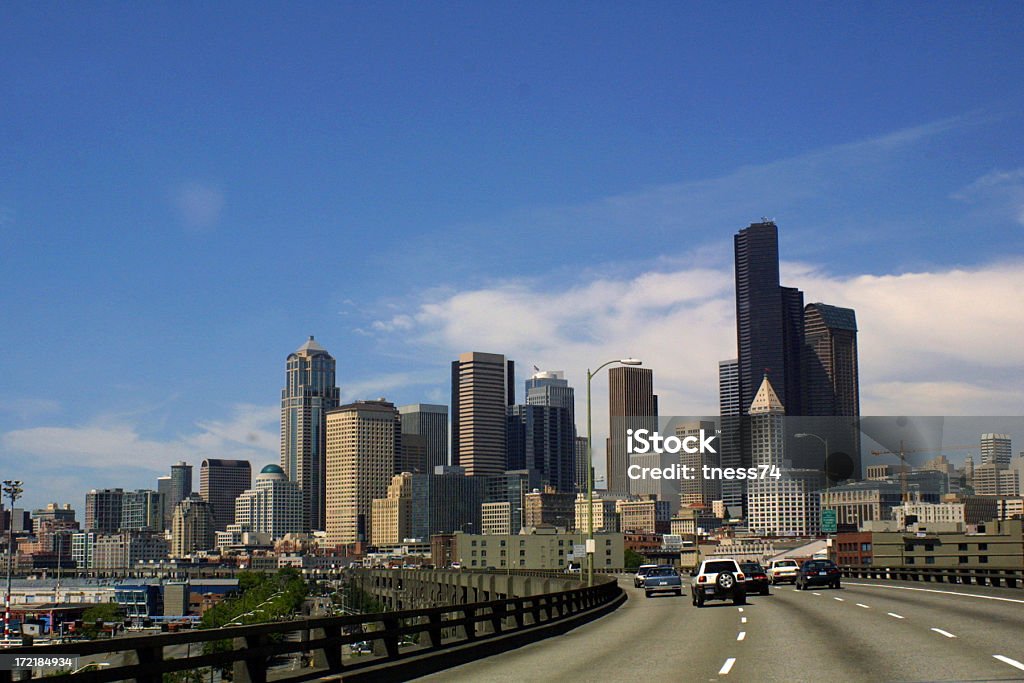 Condução em Seattle - Royalty-free Ao Ar Livre Foto de stock