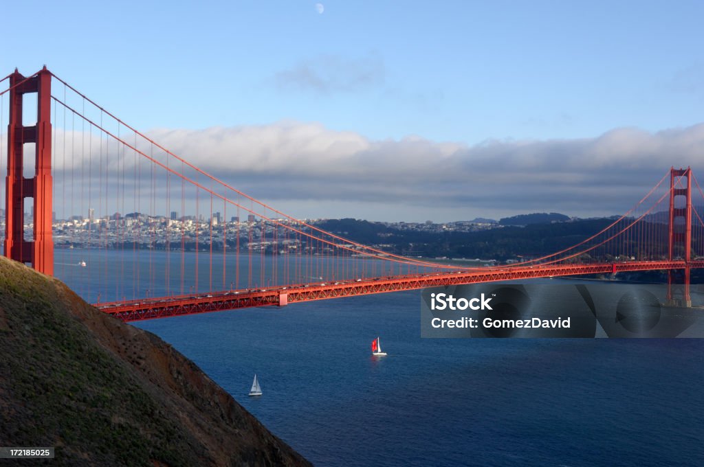 Golden Gate Bridge, San Francisco - Royalty-free Ajardinado Foto de stock